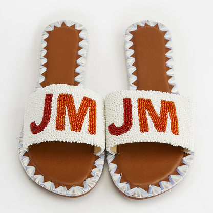 Beaded Sandals - Design Your Own