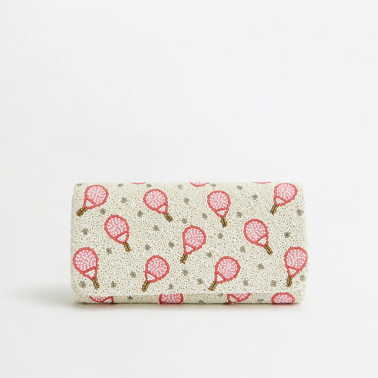 The Padel Beaded Clutch