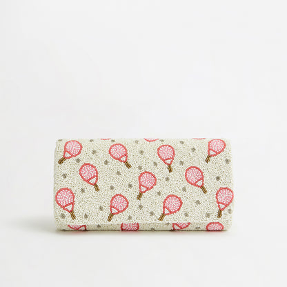 The Padel Beaded Clutch