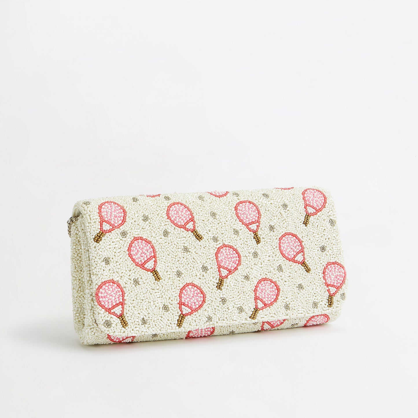 The Padel Beaded Clutch