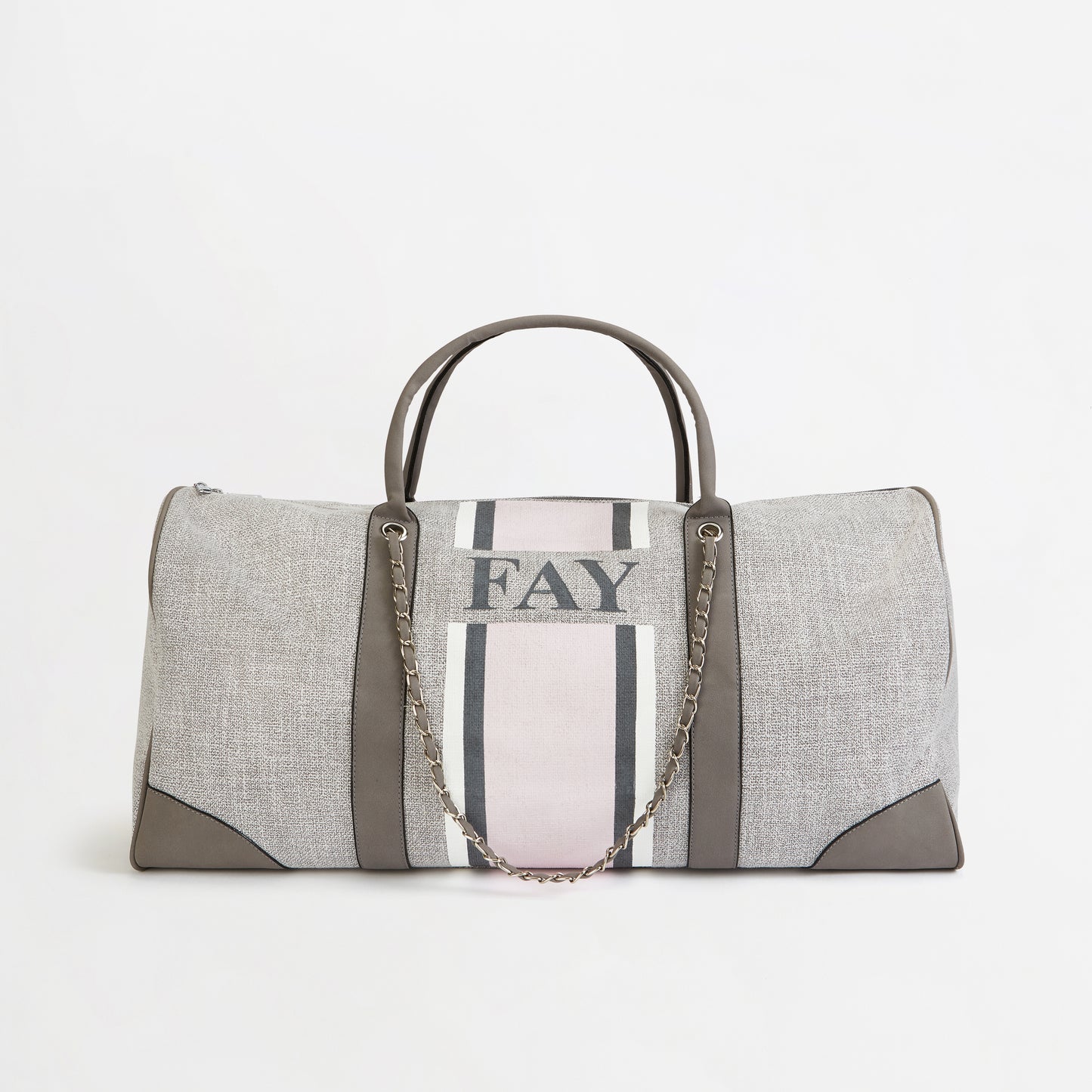 The Lily Canvas 'Take Me Away' Tote - French Grey