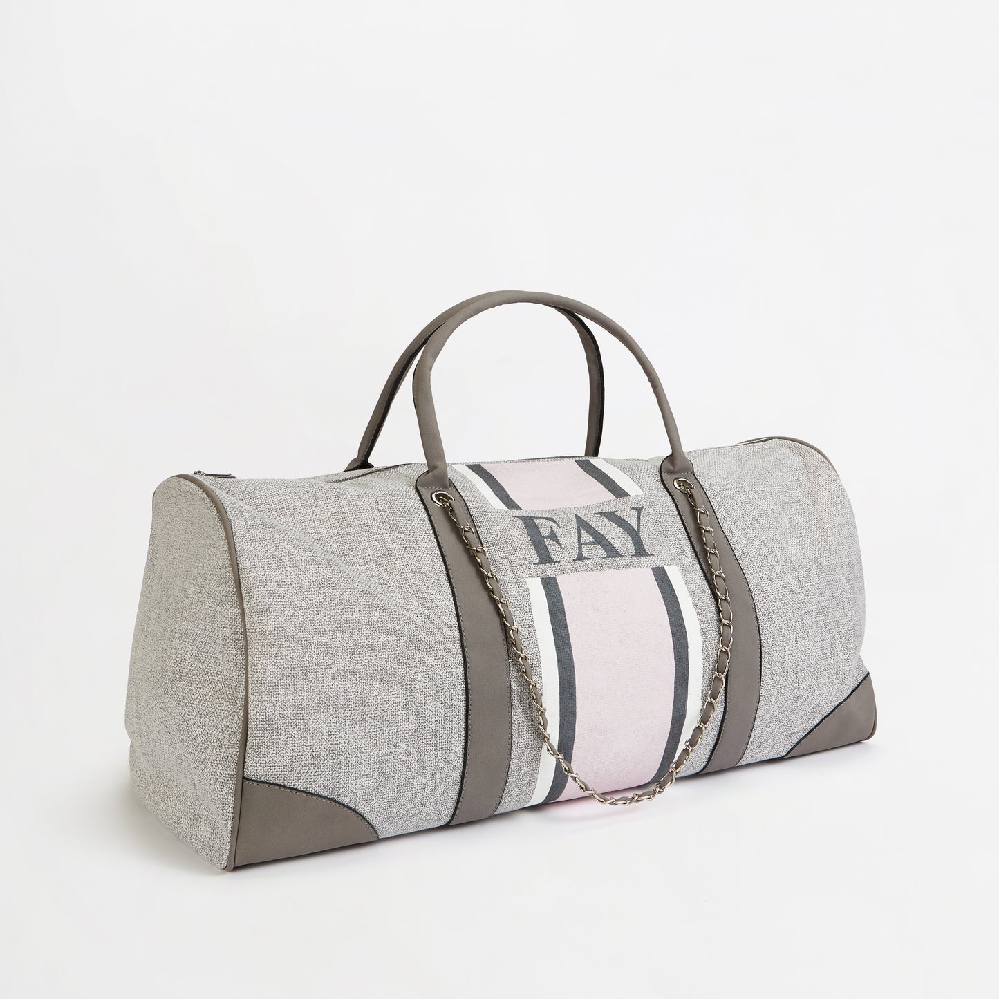 The Lily Canvas 'Take Me Away' Tote - French Grey