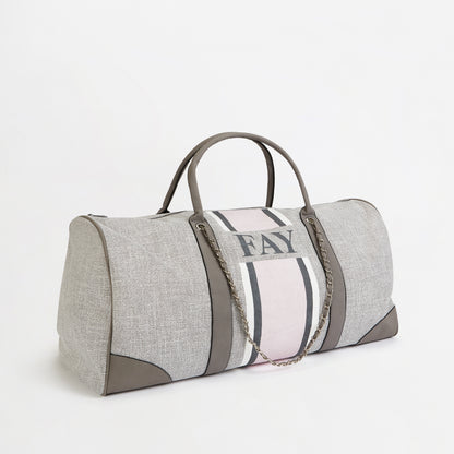 The Lily Canvas 'Take Me Away' Tote - French Grey