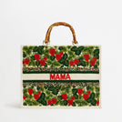 The Juliana Beaded Tote - Strawberry