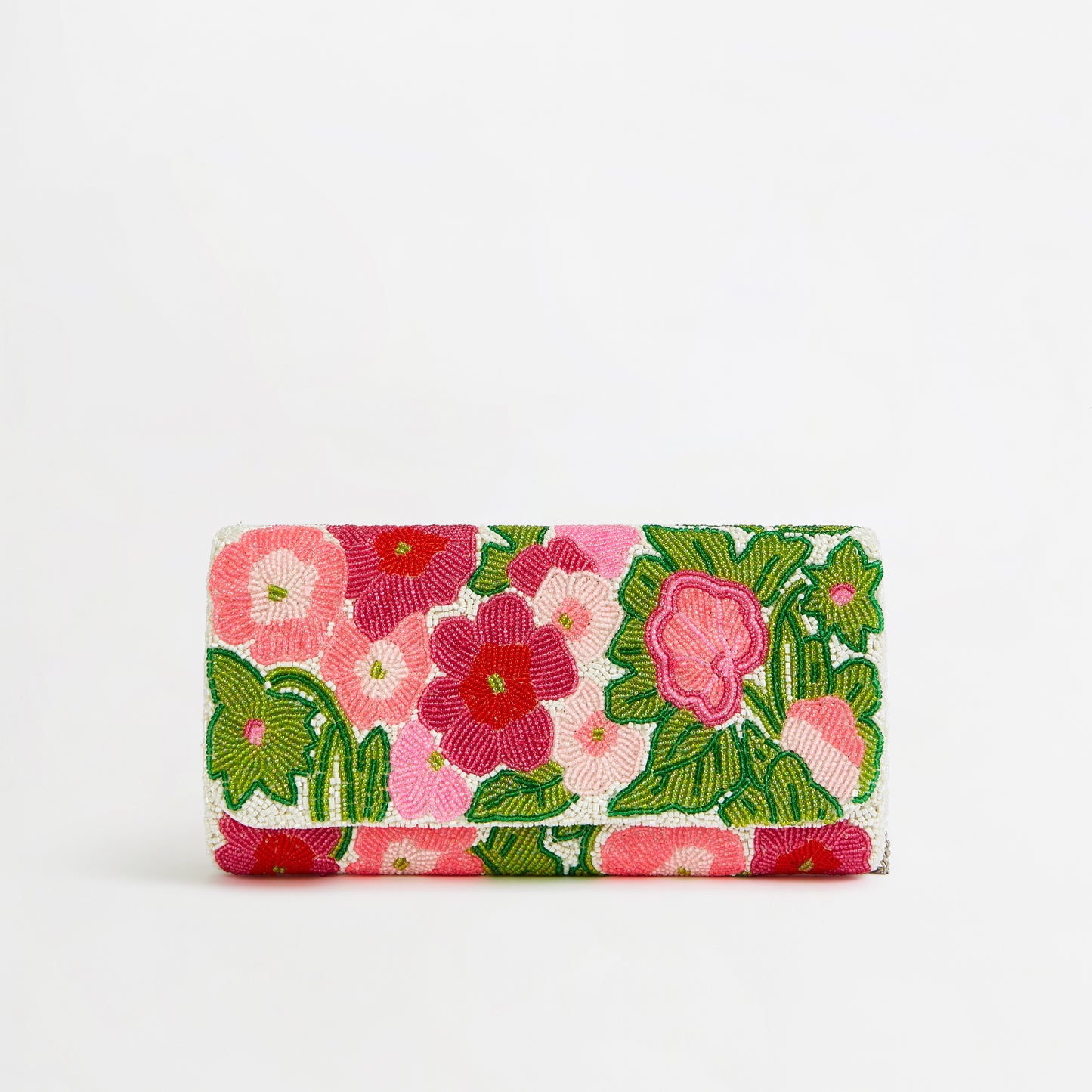 The Flower Garden Beaded Clutch
