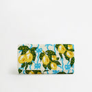 The Italian Lemons Beaded Clutch Bag