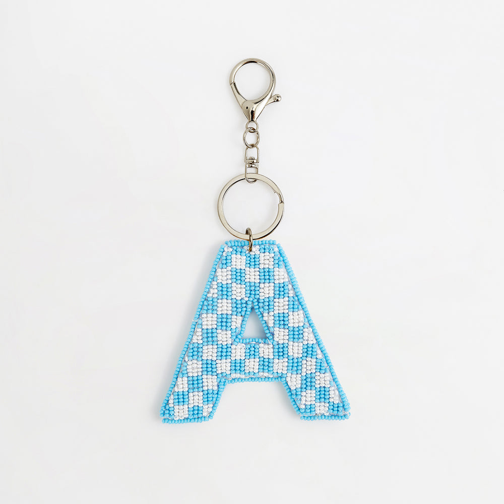 The Beaded Letter Bag Charm