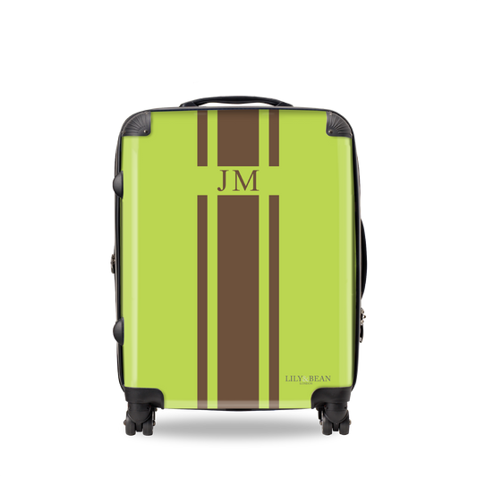 Neon Green Hard Shell Luggage
