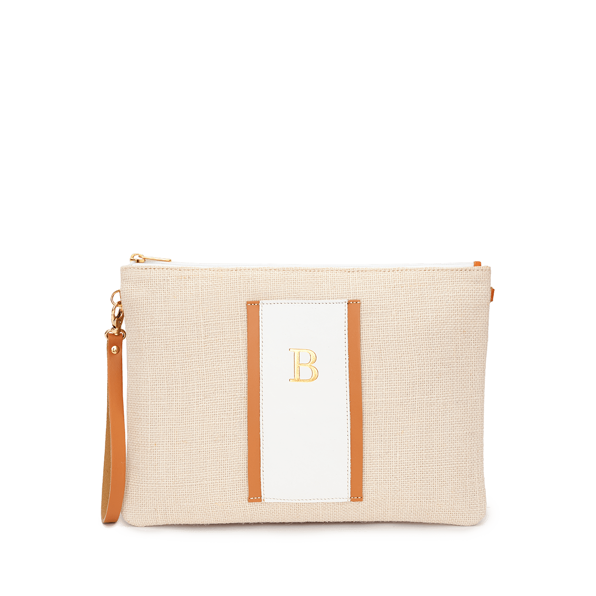 Annabel Straw Canvas Clutch_bags