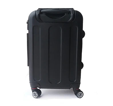 Rose gold and black luggage cheap