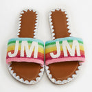 Beaded Sandals - Rainbow Personalisefd_
