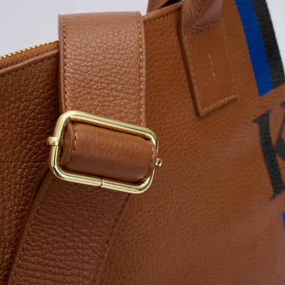 Egerton Italian Leather Bag - Tan