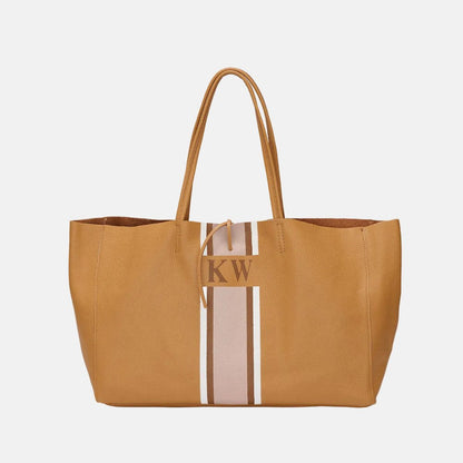 Egerton Italian Leather Shopper - Camel