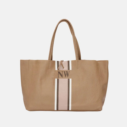 Egerton Italian Leather Shopper - Nude