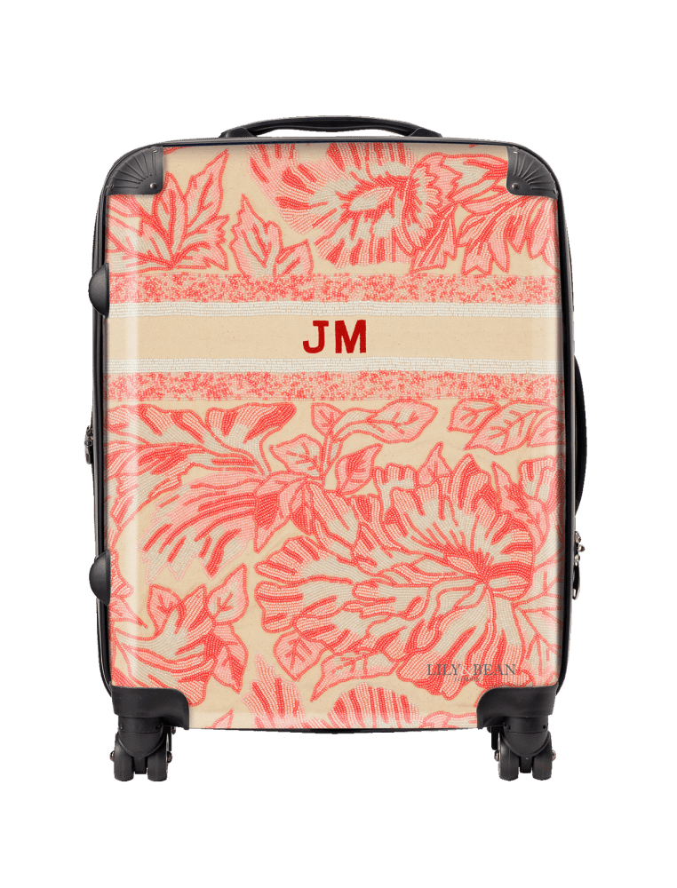 Hardshell Luggage - Juliana Tropical Orange Personalised_