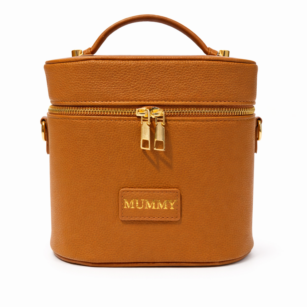 Leather Travel Case - Tan