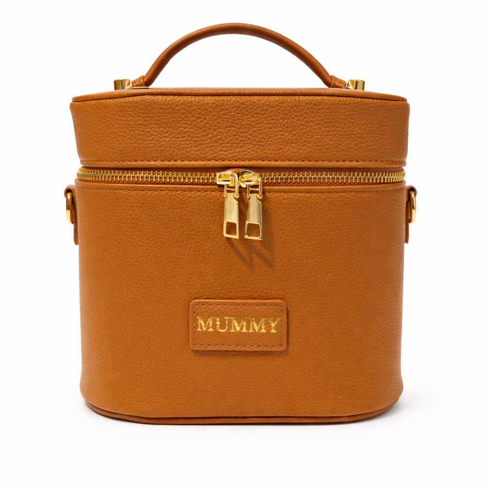 Leather Travel Case - Tan