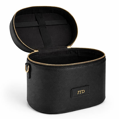 Leather Travel Case - Black