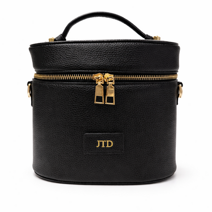 Leather Travel Case - Black