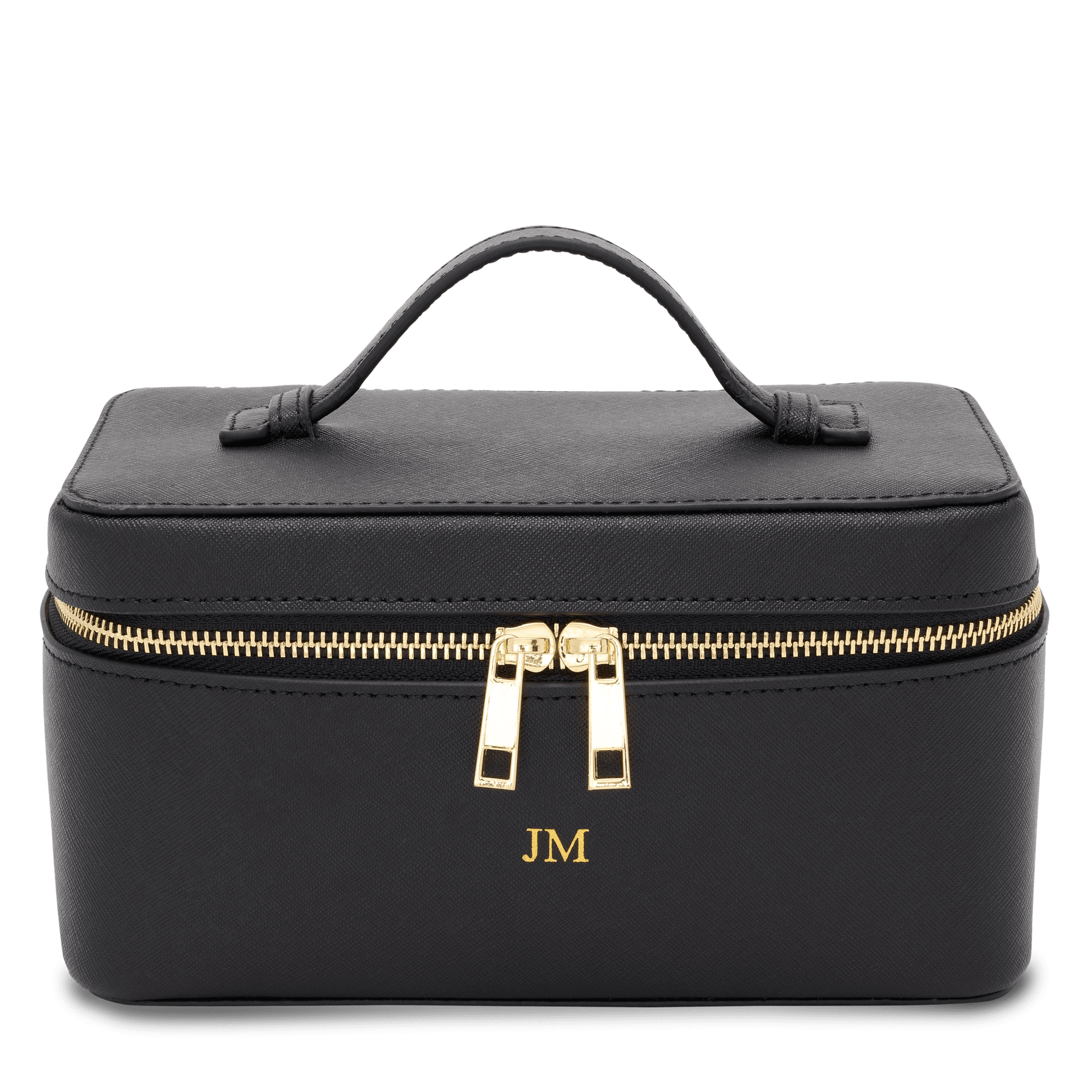 Leather Vanity Case Black – Lily Bean - Main Image