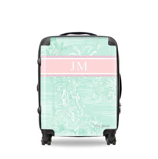 Isabella Pastels Mint and Green Luggage