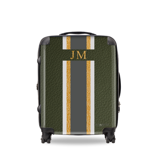 Army Green Egerton Hardshell Luggage Design Your Own