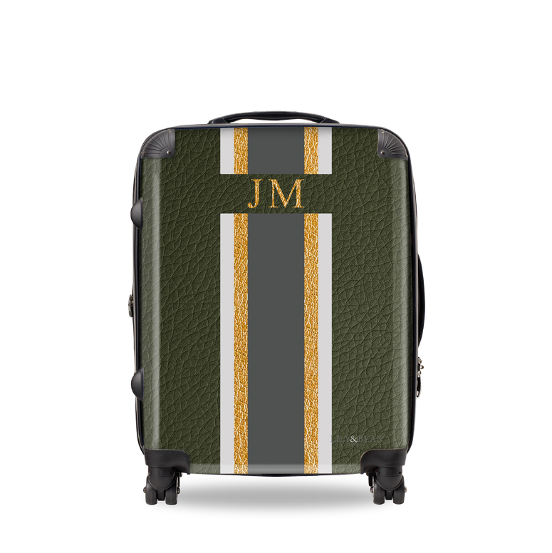 Army Green Egerton Hardshell Luggage Design Your Own