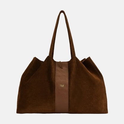 Suede Shopper - Brown