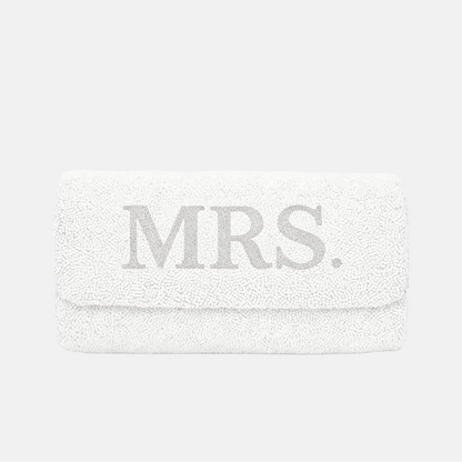 The Bridal Beaded Clutch - MRS._