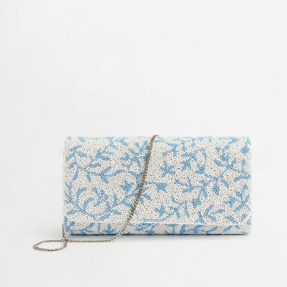 Coastal Beaded Clutch for Effortless Style_