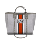 The Lily Canvas Medium - French Grey - Design Your Own_bags
