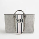 The Lily Canvas Tote - French Grey - Jumbo