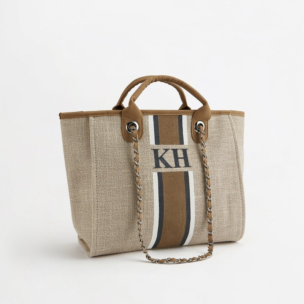 The Lily Canvas Tote - Soft Fawn - Medium