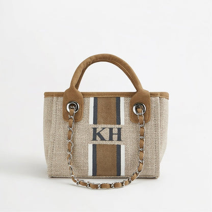 The Lily Canvas Tote - Soft Fawn - Mini