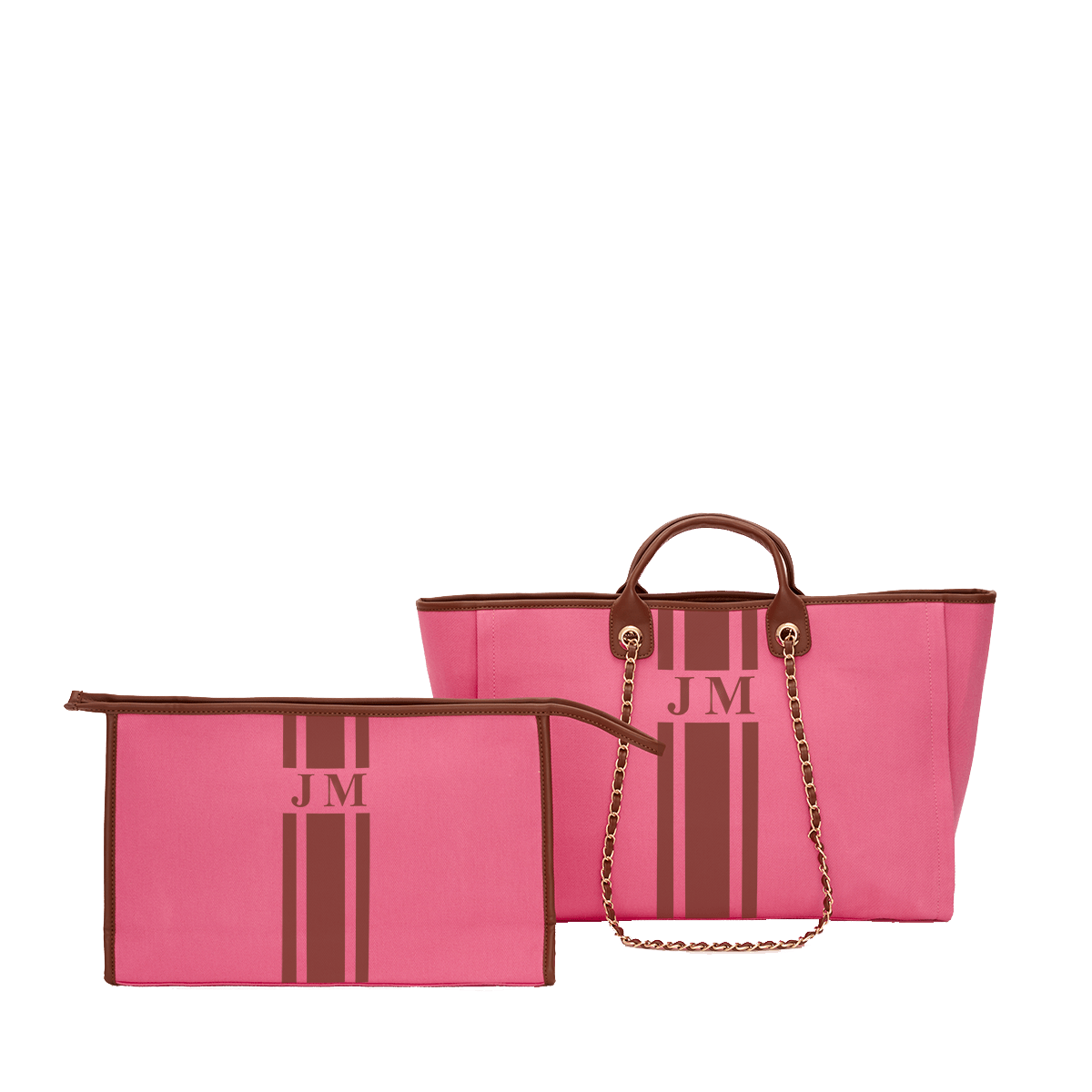 The Lily Rose Pink Tote and Ultimate Cosmetic Duo_