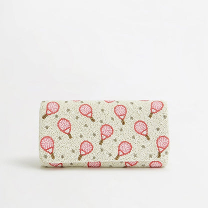 The Padel Beaded Clutch Bag_