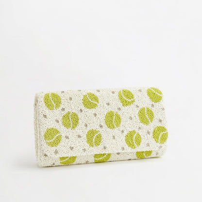 The Tennis Beaded Clutch Bag_