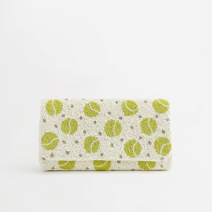 The Tennis Beaded Clutch Bag_