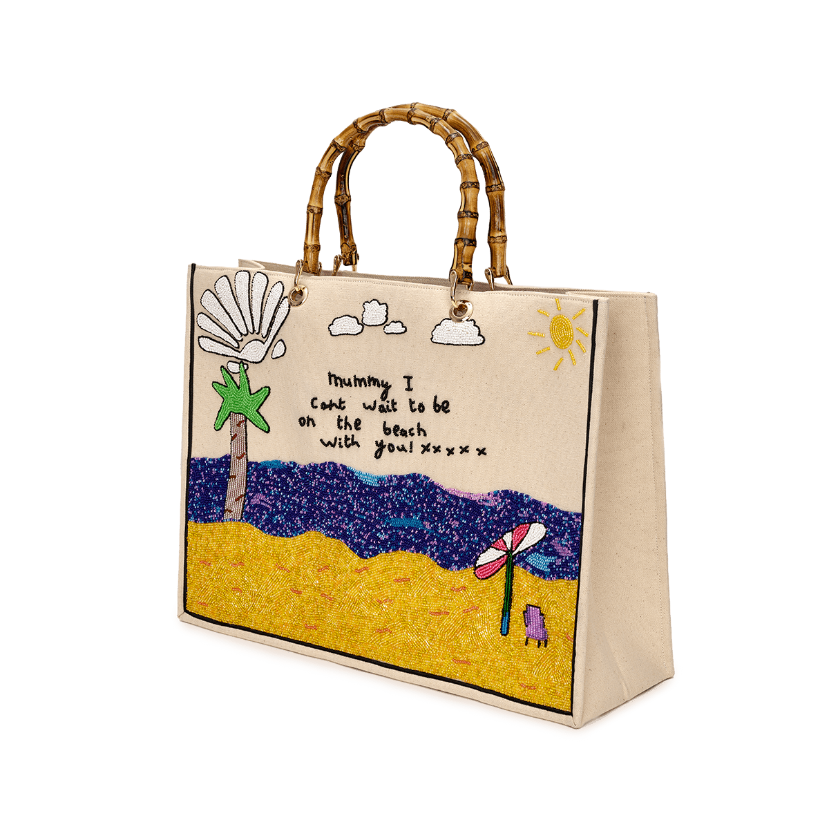 Bespoke 'Favourite Things' Bag – Custom Beaded Handbag UK – Lily