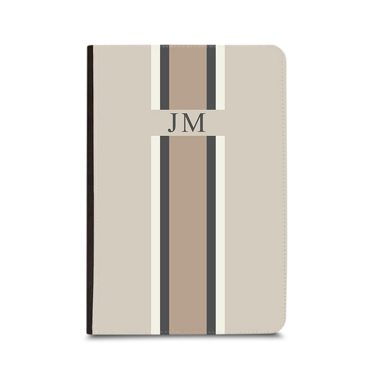 Lily & Bean Classic Beige Personalised Passport Cover