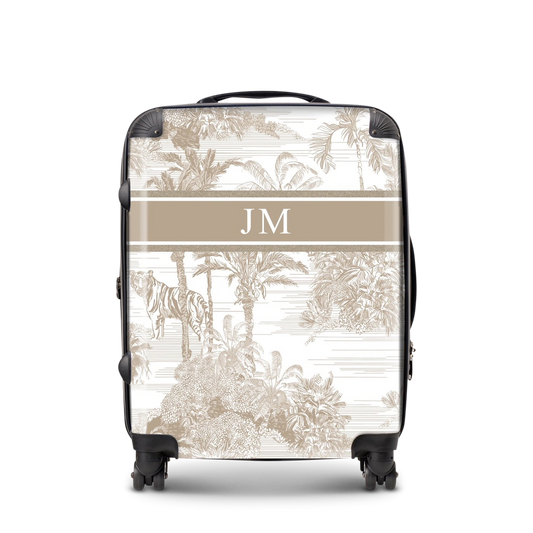 Lily & Bean personalised Isabella Luggage Fawn