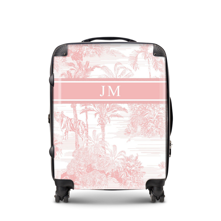Lily & Bean personalised Isabella Luggage Pastel Pink