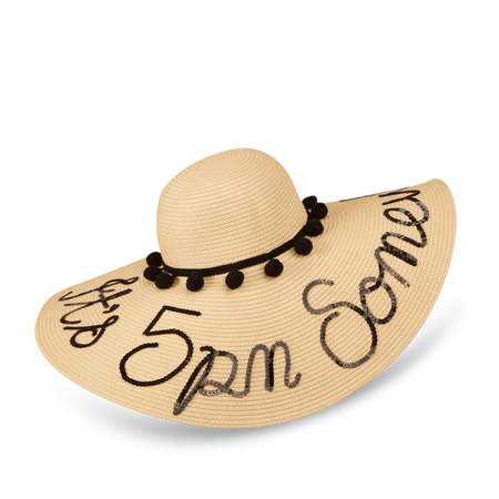 Sun hat hot sale with initials