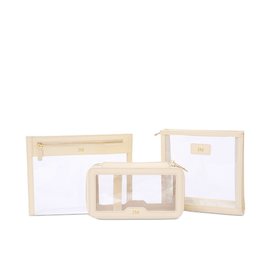 Lily & Bean Transparent Ultimate Travel Set Ivory