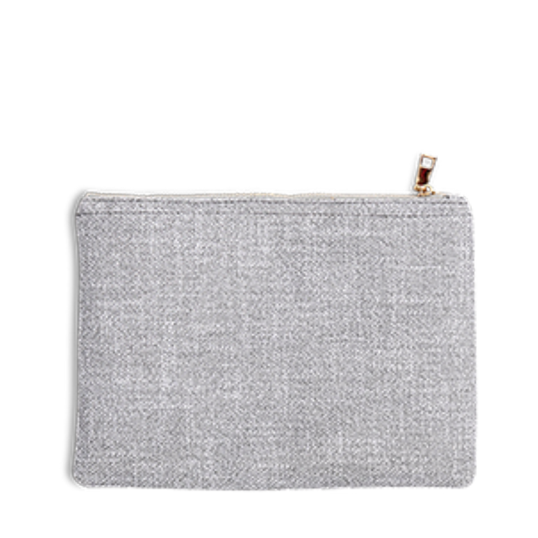 The Lily - Design Your Own French Grey Makeup Bag