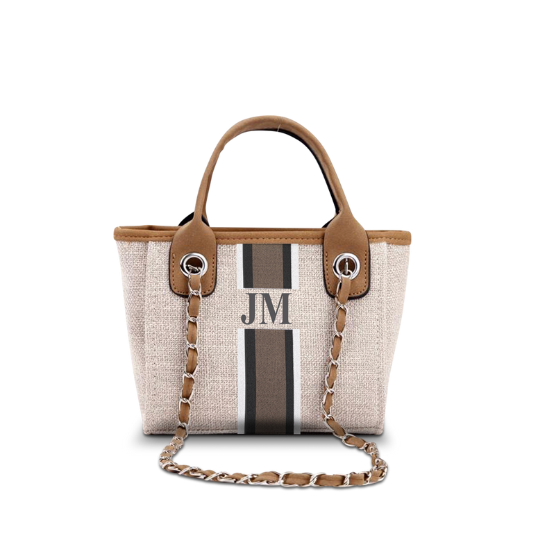 The Lily Mini Me Canvas Tote Design Your Own - Soft Fawn