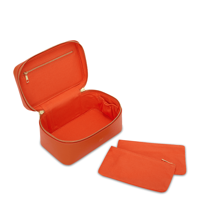 Vanity case Louis Vuitton Orange in Plastic - 33281874