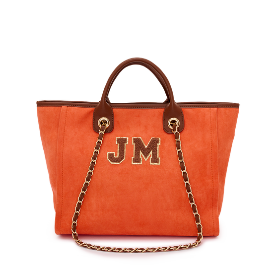 Burnt orange tote online bag