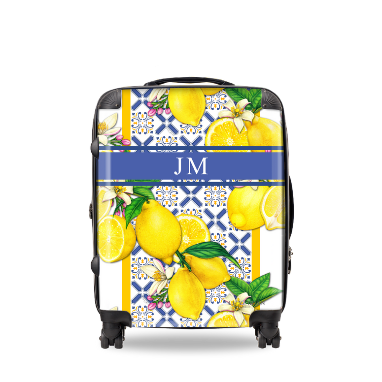 Lily & Bean personalised Mediterranean Luggage