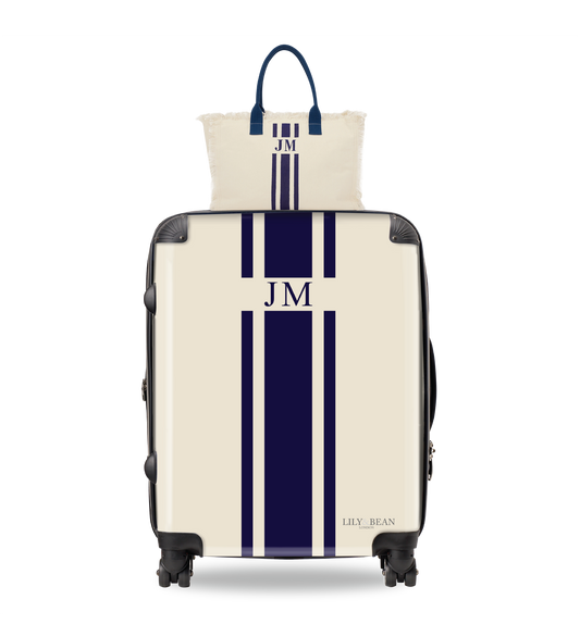 Lily & Bean Fringe Cream Duo Set Luggage